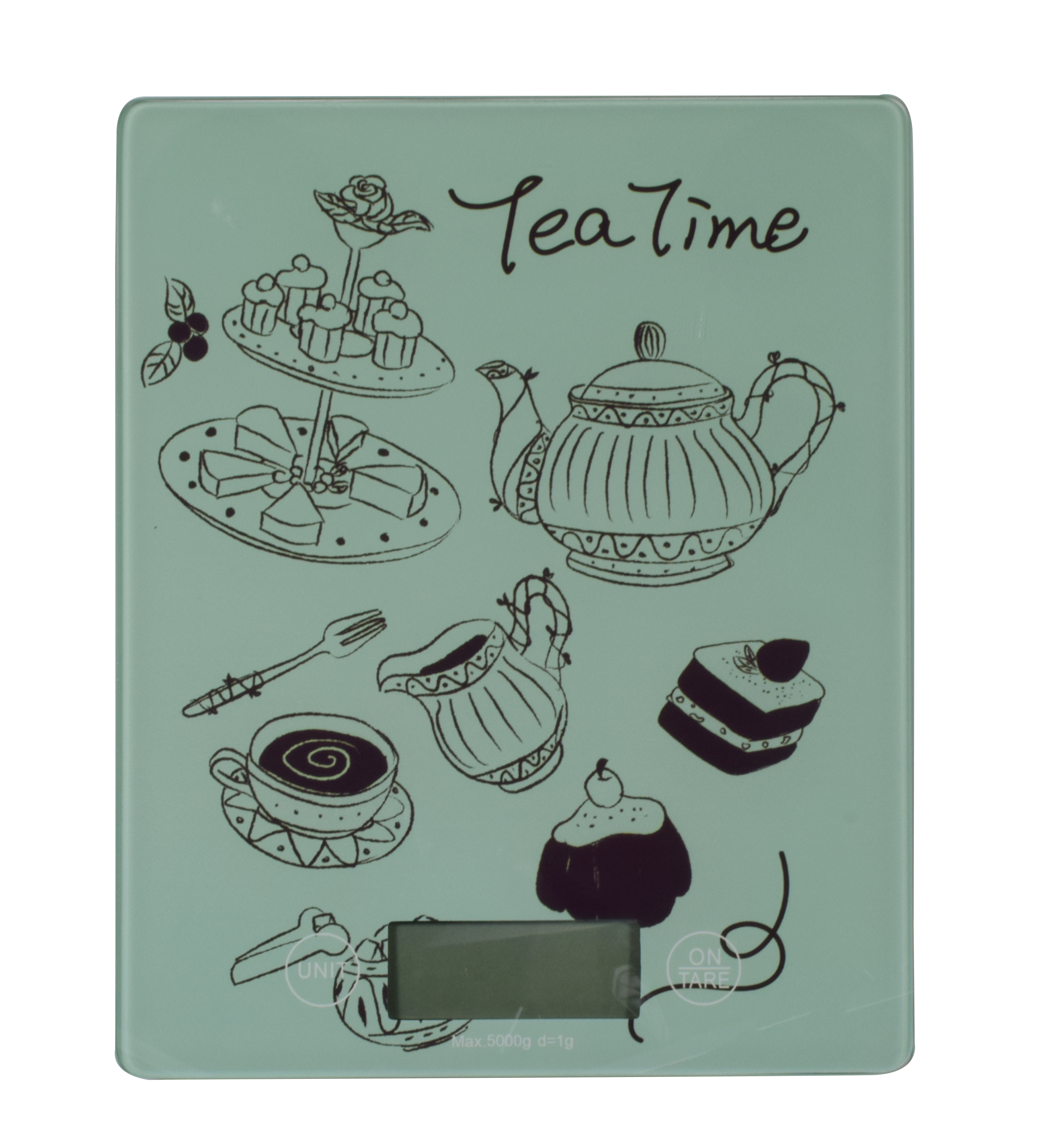 Ψηφιακή Ζυγαριά Κουζίνας 5kg Tea Time Estia 01-8840