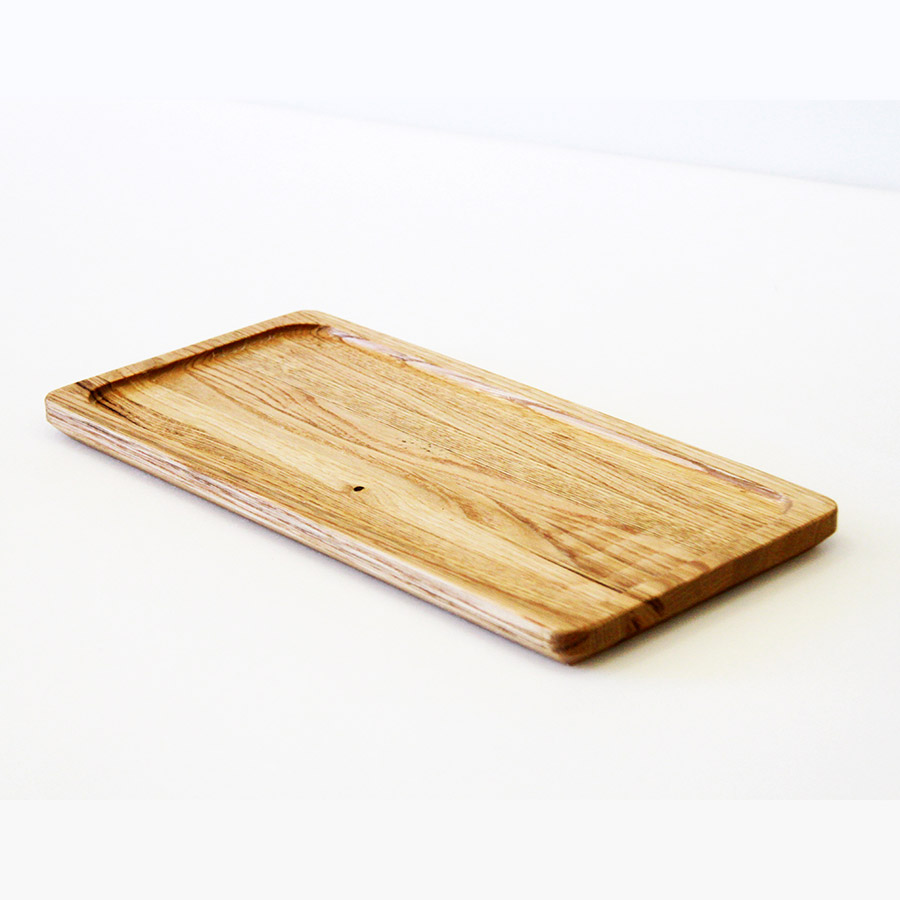 Ξύλινο πιάτο σκαφτό καστανιάς 30×15εκ. Rozos  ΚΑΣ-020162  - 0