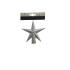 Κορυφή Αστέρι Άθραυστο Ασημί Με Glitter Φ12xh13cm Kaemingk 029079-2 - 0