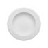 Πιάτο Βαθύ Πορσελάνης Ανάγλυφο Φ23cm Athénée White Estia 07-13455 - 1