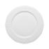 Πιάτο Ρηχό Πορσελάνης Ανάγλυφο Φ31cm Athénée White Estia 07-13462 - 1