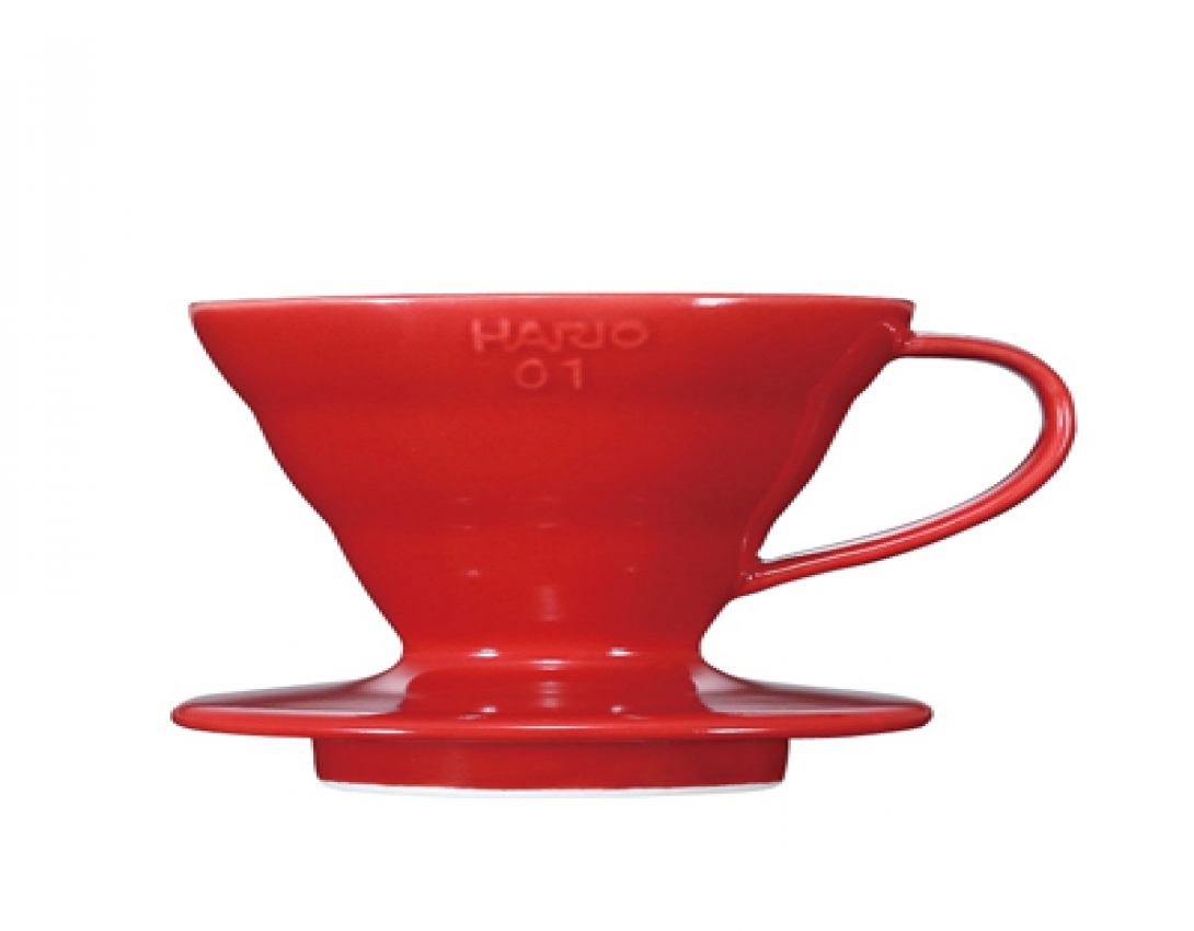 Coffee Dripper 01 red V60 Ceramic Hario 0808013 - 0