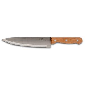 Ανοξείδωτο ατσάλινο μαχαίρι του Chef με ξύλινη λαβή 33cm Terrestrial Nava 10-058-041 - 9665