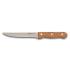 Ανοξείδωτο ατσάλινο μαχαίρι λαχανικών με ξύλινη λαβή 23cm Terrestrial Nava 10-058-044 - 0