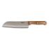 Ανοξείδωτο ατσάλινο μαχαίρι Santoku με ξύλινη λαβή 29.5cm Terrestrial Nava 10-058-053 - 0