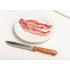 Aνοξείδωτο ατσάλινο μαχαίρι Butcher με ξύλινη λαβή 30cm Terrestrial Nava 10-058-054 - 1