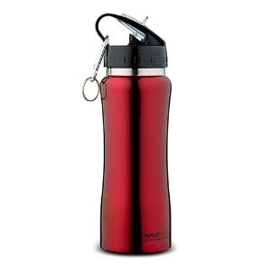Θερμός μπουκάλι ανοξείδωτο κόκκινο με διπλό τοίχωμα και γάντζο 350ml Acer 10-146-021 Nava - 9383