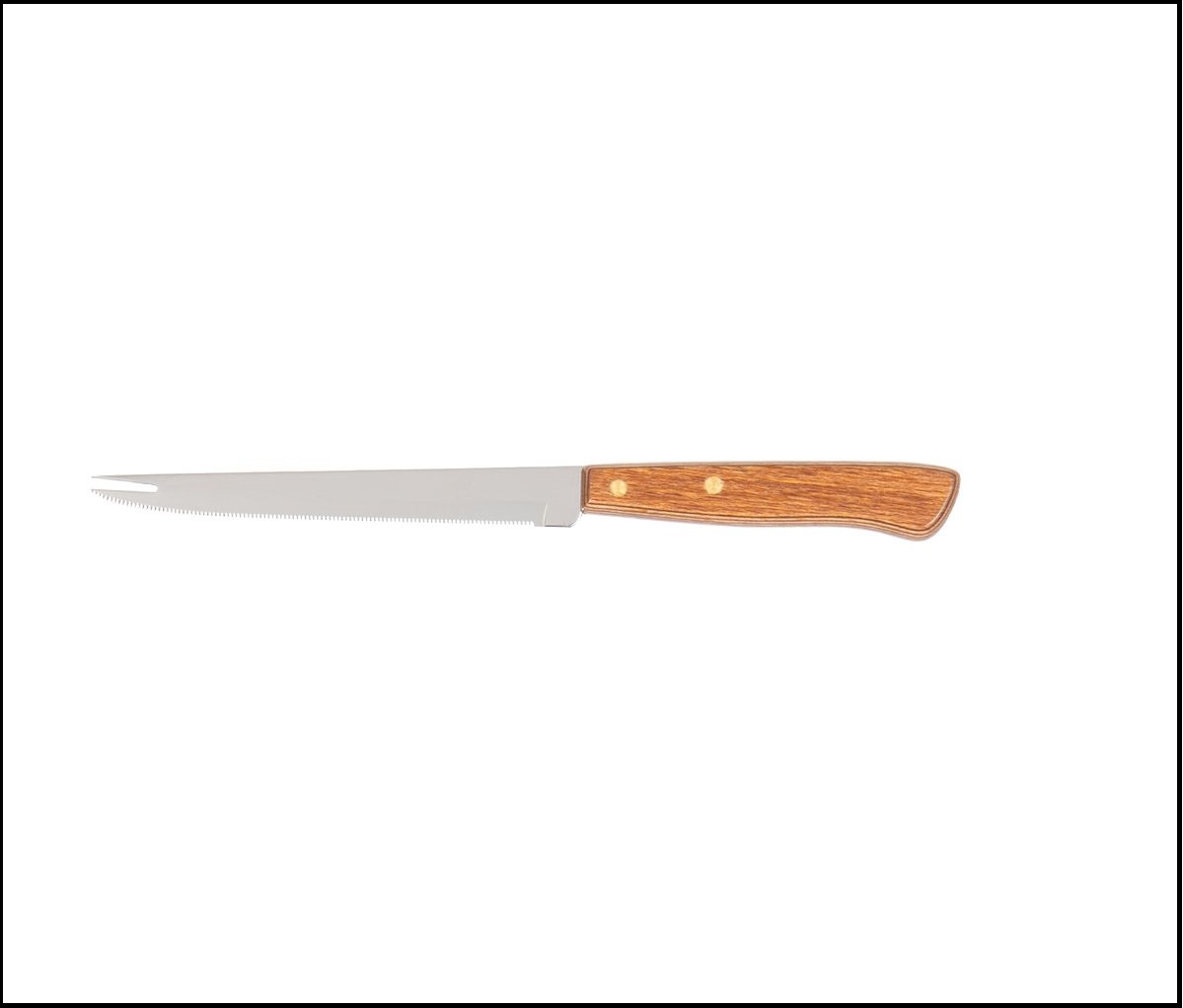 Μαχαίρι τυριού με ξύλινο χέρι και μήκος λεπίδας 12,2cm με δόντια No2760Του Πορτογαλικού οίκου Icel 12760