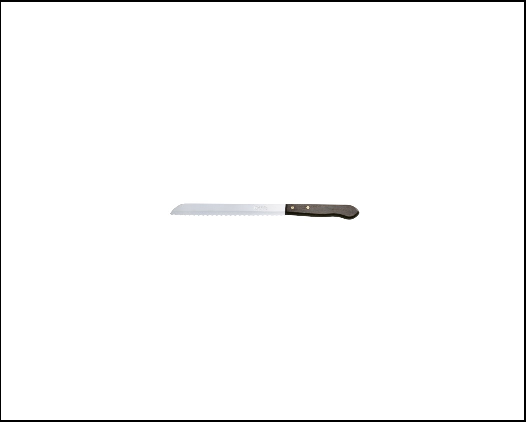 Μαχαίρι Ψωμιού με λαβή Pressedwood No2764 οδοντωτό με λάμα 17,7cm Πορτογαλίας Icel 12764