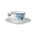 Φλιτζάνι cappuccino με πιατάκι china rose Blueprint Laura Ashley LA178678 - 2