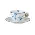 Φλιτζάνι cappuccino με πιατάκι china rose Blueprint Laura Ashley LA178678 - 0