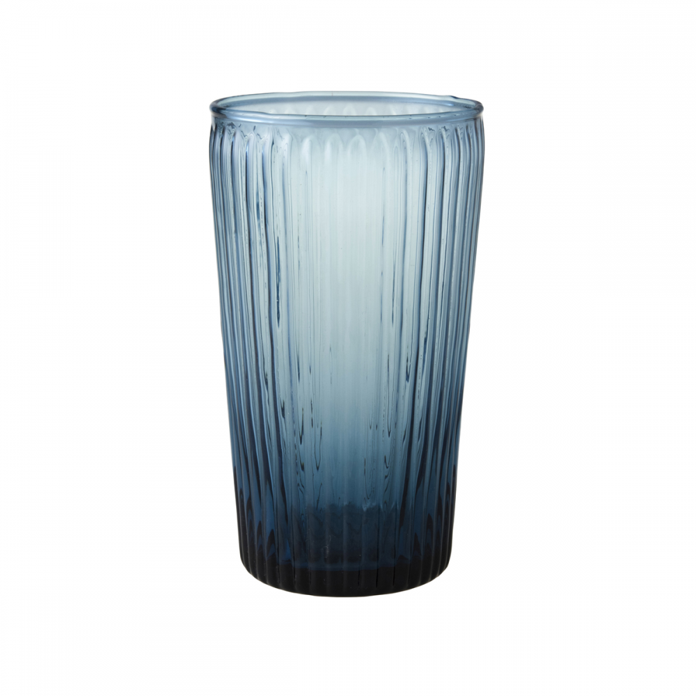 Ποτήρι Φυσητό γυαλί Σετ 4τμχ 14cm Blue Blueprint Laura Ashley LA179997  - 0