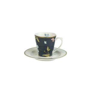 Φλιτζάνι Espresso με πιατάκι Midnight Uni Heritage Laura Ashley LA181226 - 5331