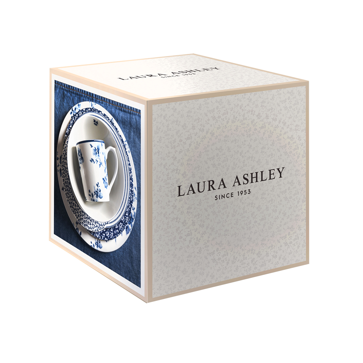 Πιάτα Σετ Φαγητού 12 Τεμ. Πορσελάνης Giftbox – Blueprint Laura Ashley LA182676 - 2