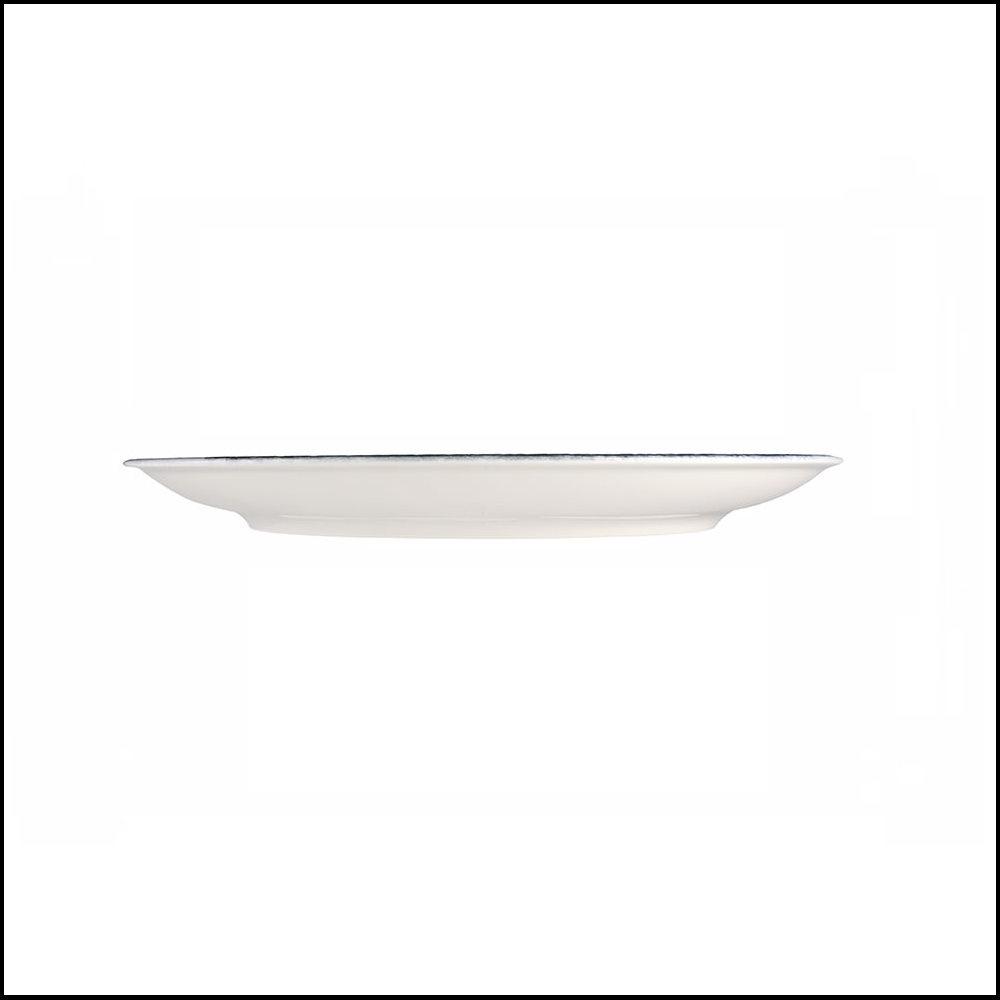 Πιάτο Στρογγυλό Ρηχό Πορσελάνης Φ17cm | 2,2cm "Vortex" Porland 187617Vort - 2