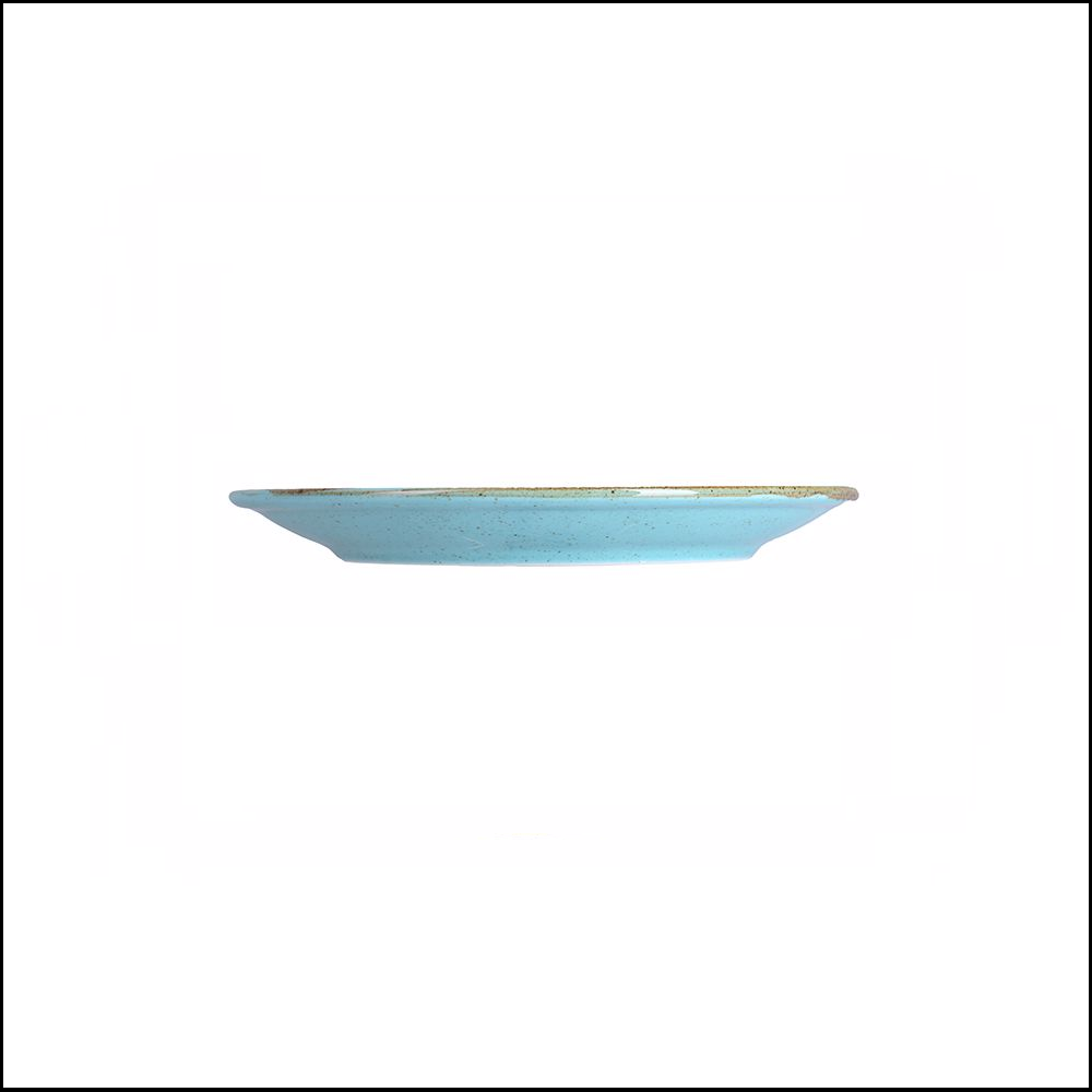 Πιάτο Στρογγυλό Ρηχό Πορσελάνης Φ18cm Seasons Turquoise Porland 187618T - 2