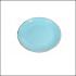 Πιάτο Στρογγυλό Ρηχό Πορσελάνης Φ24cm Seasons Turquoise Porland 187624T - 1