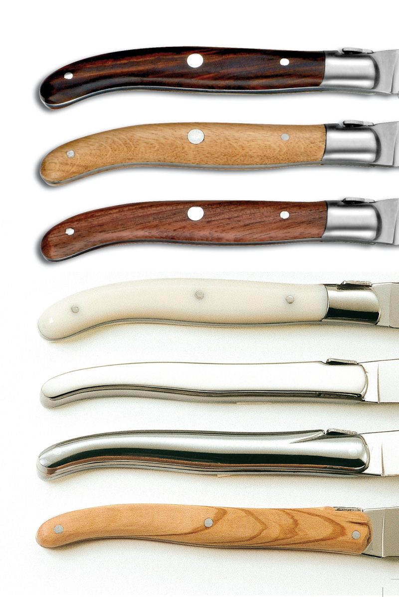 Σέτ μαχαιριών φιλέτου 6 τεμαχίων – Laguiole olive wood Claude Dozorme 2.60.001.89  - 1