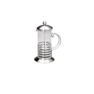 Ανοξείδωτη Καφετιέρα για Καφέ Φίλτρου και Τσάι με Έμβολο 300ml 8 cm | 19 cm GTSA 22-7130  - 4860