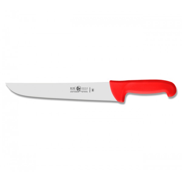 Μαχαίρι Κρέατος με λάμα 22cm Κόκκινο Icel 244.3100.22