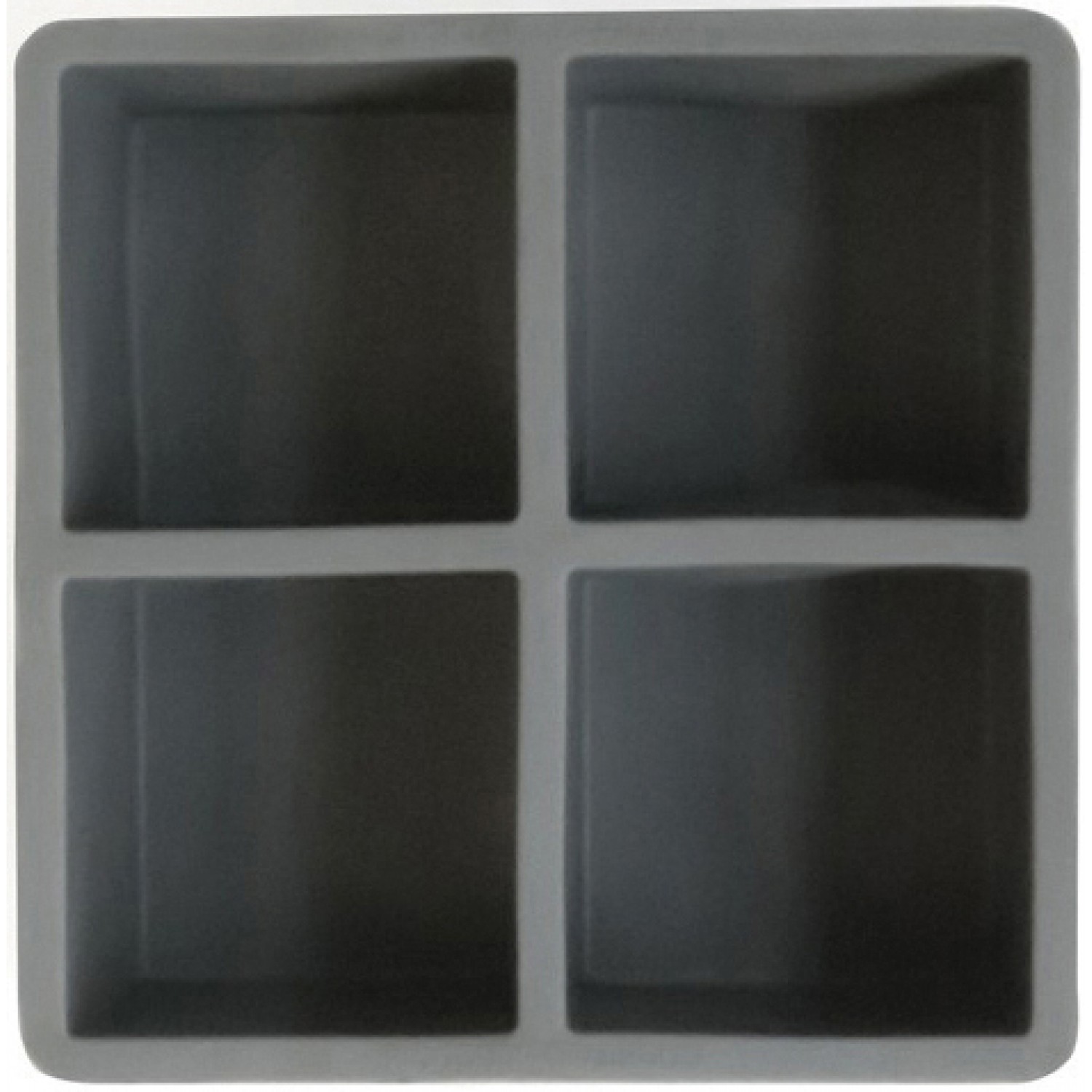 Παγοθήκη Σιλικόνης Για Κύβους  4 Θέσεων 14,5x14,5 cm | 6,3 cm 01009 APS 28.00095