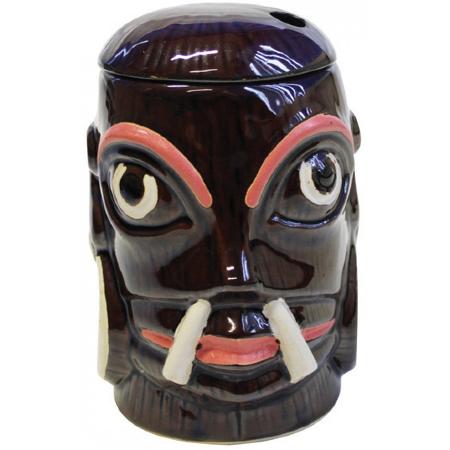 Ποτήρι Κεραμικό  Με Καπάκι 55cl 11cm|16cm «Indian» mug 01477 APS 28.00223 - 0
