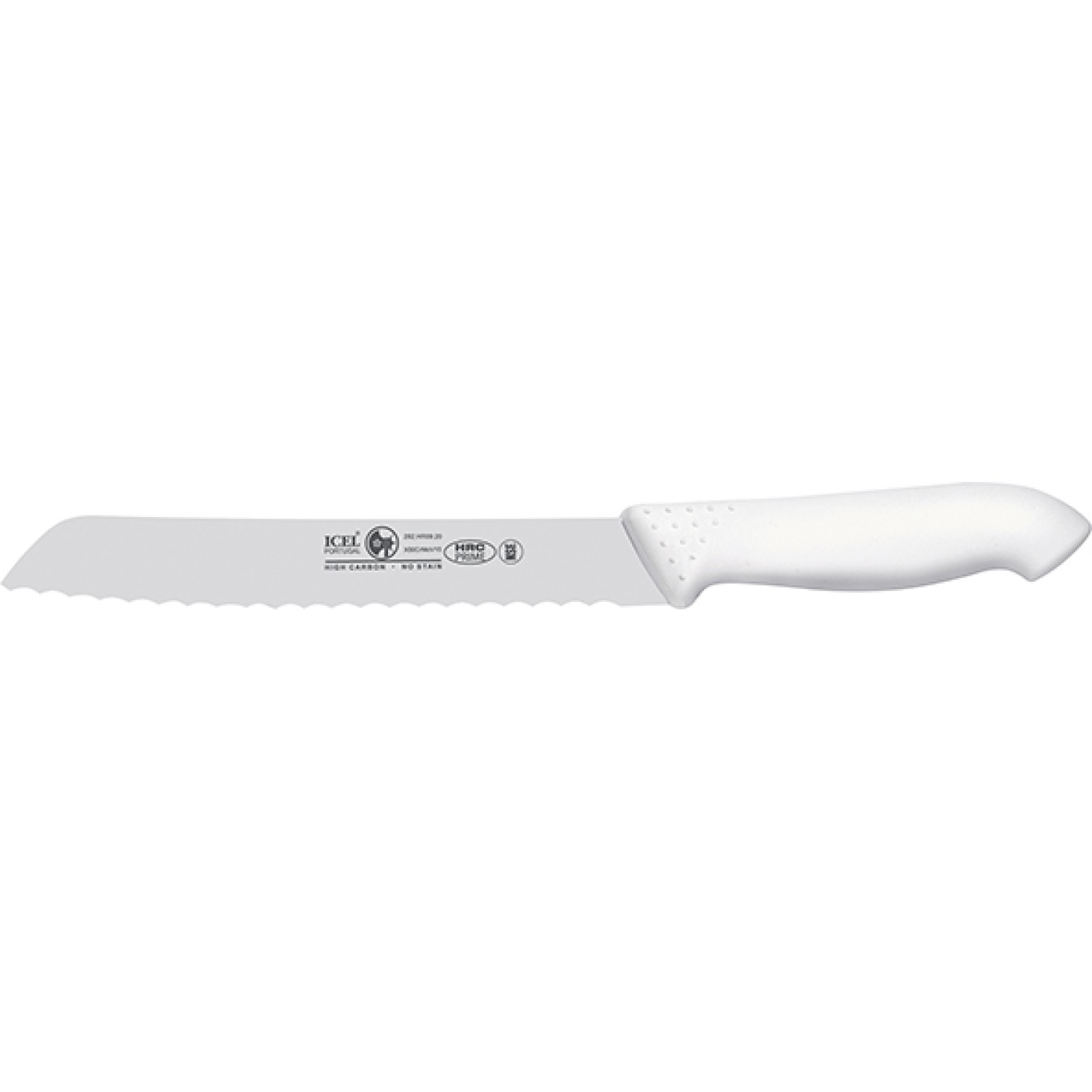 Μαχαίρι Ψωμιού 20cm Λευκή Λαβή Horeca Prime Icel 282.HR09.20