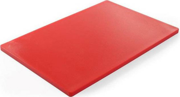 Πλάκα Κοπής Πολυαιθυλενίου HDPE Κόκκινη 45x30 cm | 1,27 cm 825525 Hendi 30.40174
