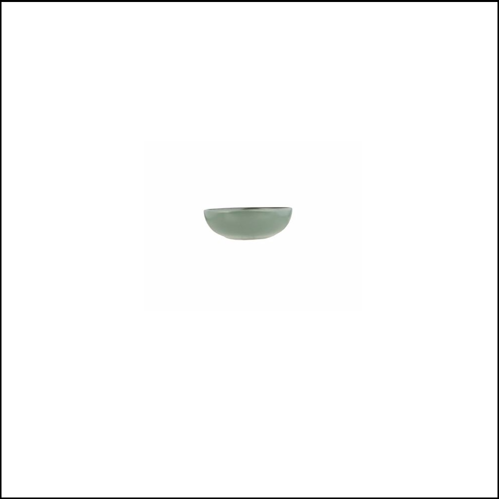 Μπόλ Στρογγυλό Βαθύ Πορσελάνης Φ10cm | Y3,5cm Lykke Green Porland 368109GRE - 2