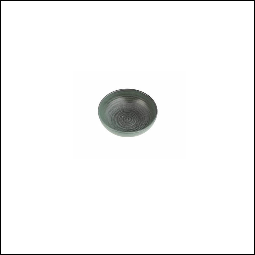 Μπόλ Στρογγυλό Βαθύ Πορσελάνης Φ10cm | Y3,5cm Lykke Green Porland 368109GRE - 1