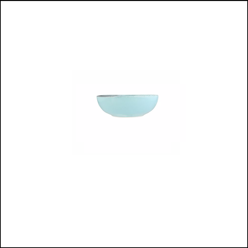 Μπόλ Στρογγυλό Βαθύ Πορσελάνης Φ10cm | Y3,5cm Lykke Turquoise Porland 368109TUR - 2
