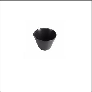 Μπολ Στρογγυλό Κωνικό Βαθύ Πορσελάνης Μαύρο Φ6cm | Y4,5cm ''Seasons Black '' Porland 368206BB - 12917