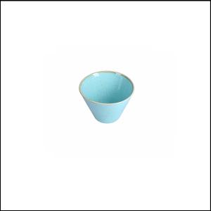 Μπολ Στρογγυλό Κωνικό Βαθύ Πορσελάνης Τιρκουάζ Φ6cm | Y4,5cm ''Seasons Turquoise '' Porland 368206T - 13110