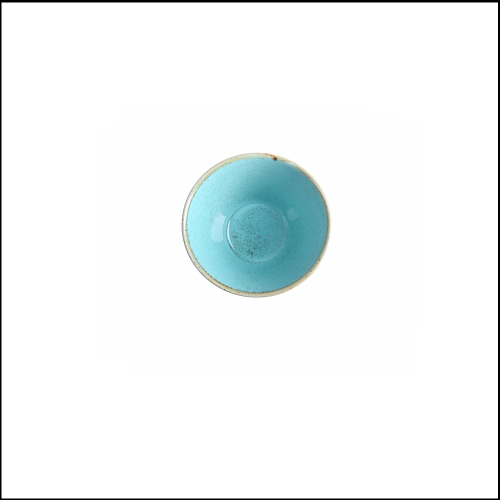 Μπολ Στρογγυλό Κωνικό Βαθύ Πορσελάνης Τιρκουάζ Φ6cm | Y4,5cm ''Seasons Turquoise '' Porland 368206T - 2
