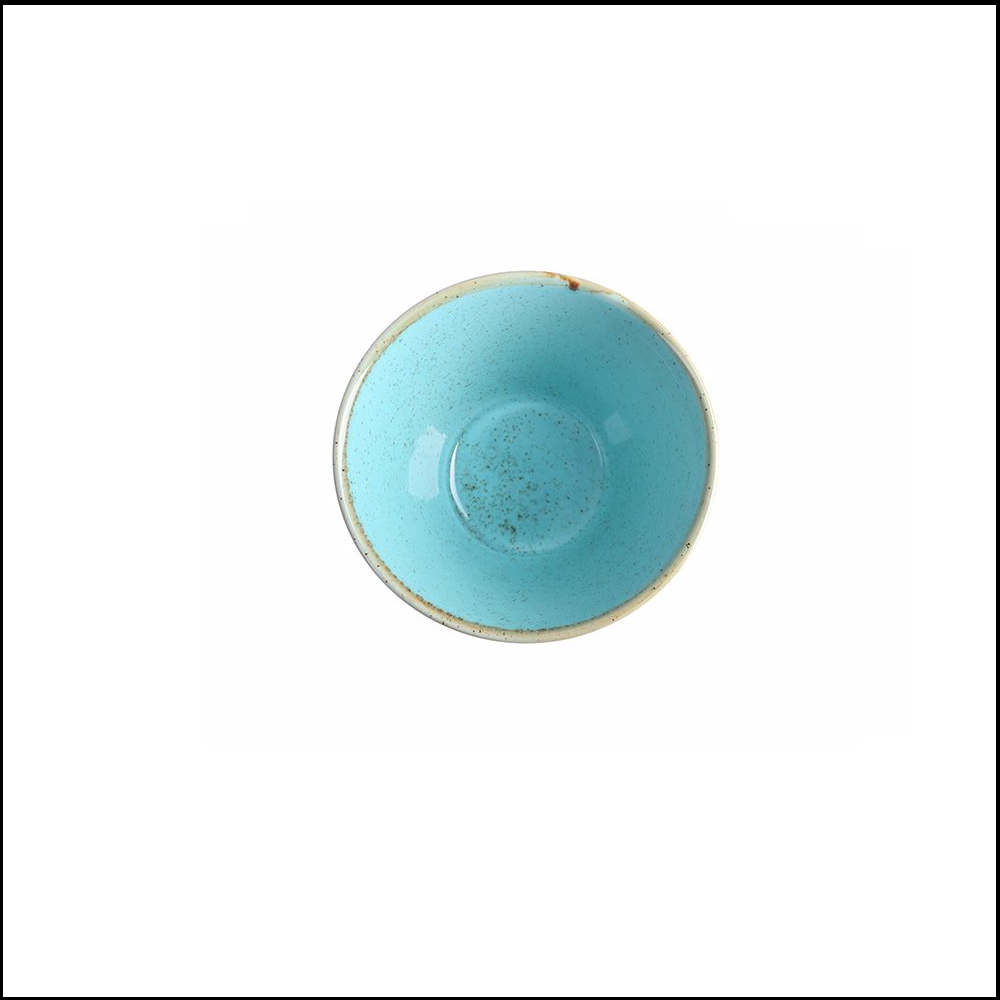 Μπολ Στρογγυλό Κωνικό Βαθύ Πορσελάνης Τιρκουάζ Φ12cm | Y8,5cm  '' Seasons Turquoise '' Porland 368211T - 2