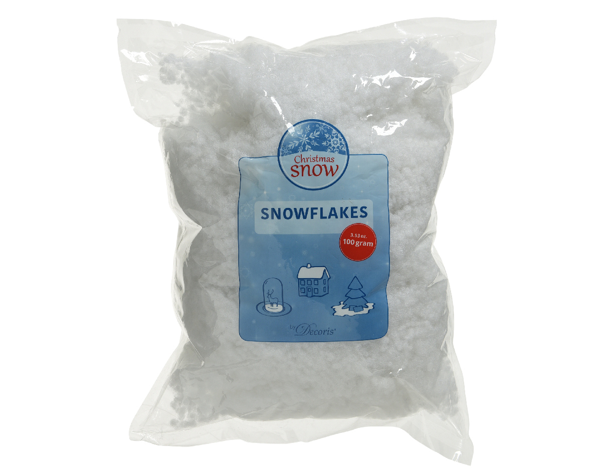 Snowflakes 100% polyester 100gr kaemingk 470532  - 0