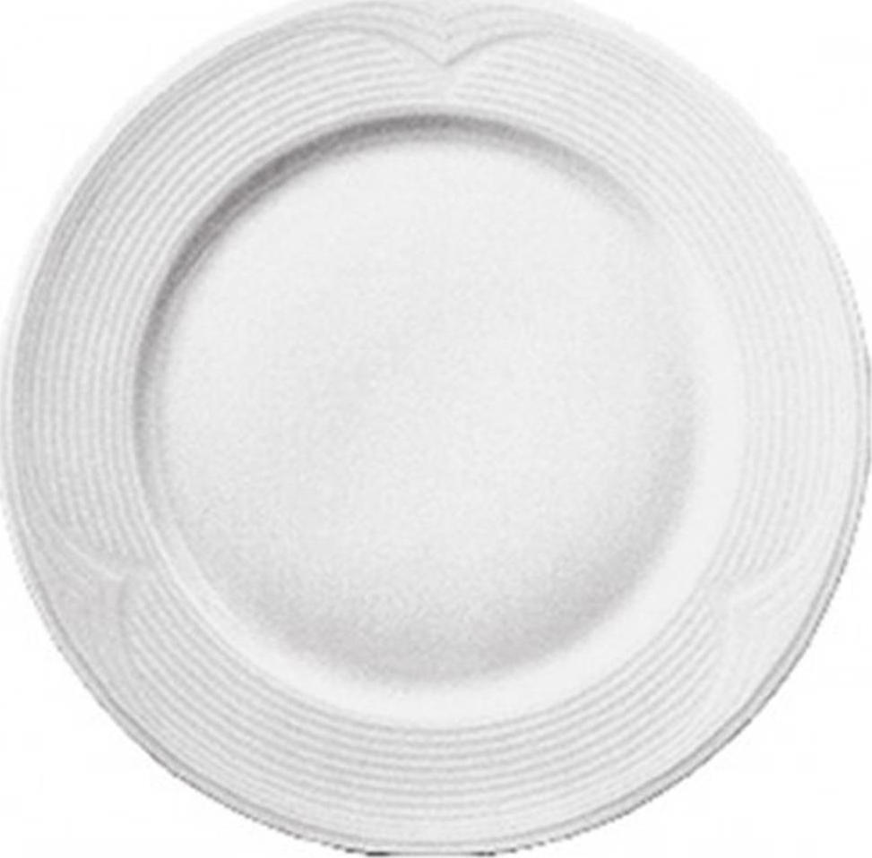 Πιάτο Ρηχό Στρογγυλό 26cm Άσπρο Πορσελάνης Saturn Gural 52.52508