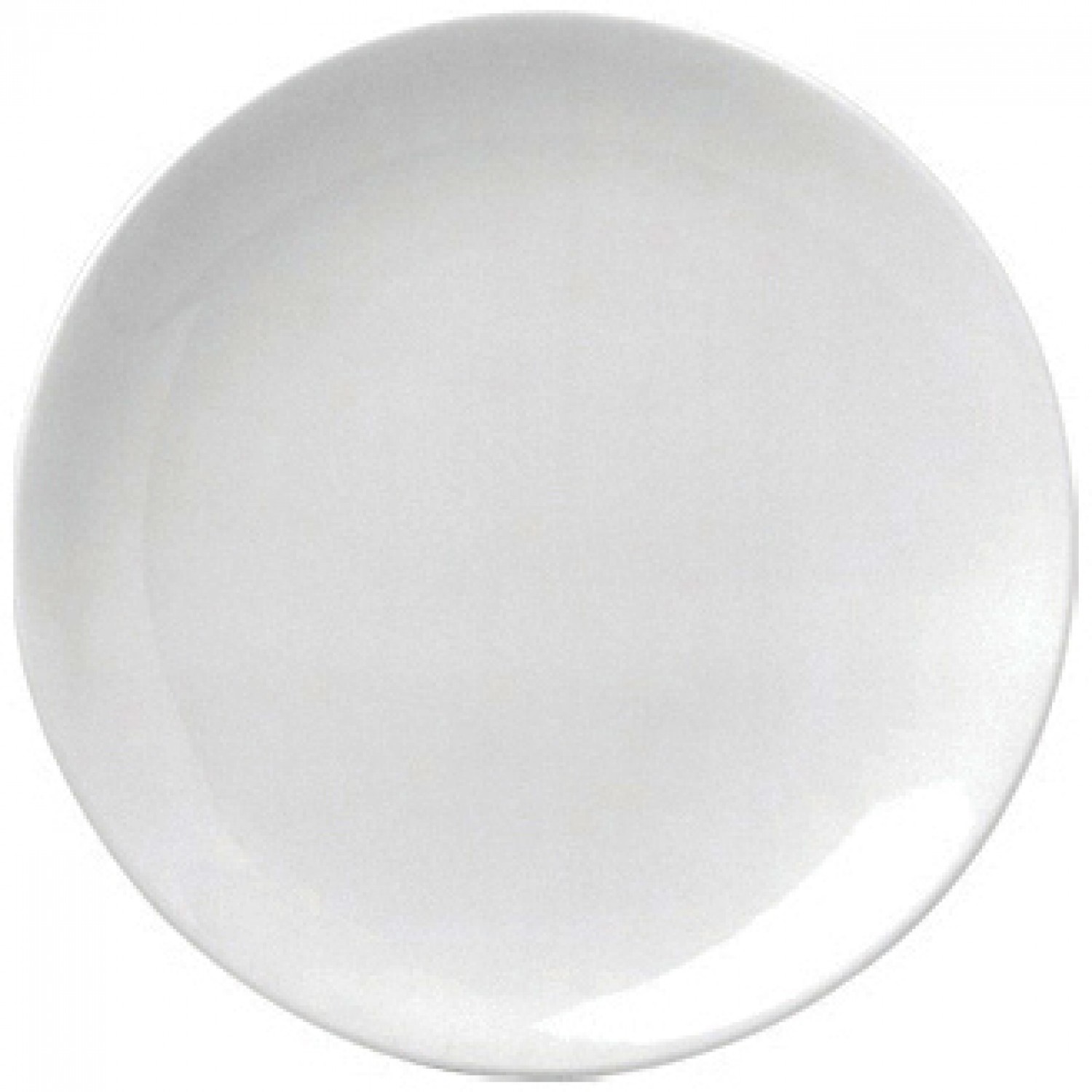 Πιάτο Ρηχό Στρογγυλό Coupe 19cm Άσπρο Πορσελάνης "ΕΟ" Gural 52.84003