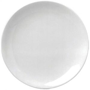 Πιάτο Ρηχό Στρογγυλό Coupe 21cm Άσπρο Πορσελάνης "ΕΟ" Gural 52.84004 - 23824