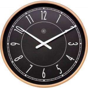 Ρολόι Τοίχου Πλαστικό Μαύρο Φ30cm NexTime 52973310 - 31360