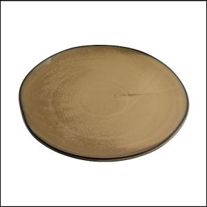 Πιάτο Ρηχό Πορσελάνης Granite Inglazed Sand 26x25x2cm HFA 5412024 - 31308