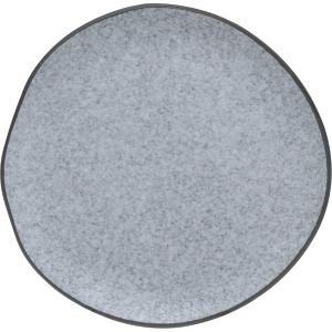 Πιάτο Φρούτου Πορσελάνης Granite Γκρι 18,7×18,3×2,3cm HFA 5413021 - 13047