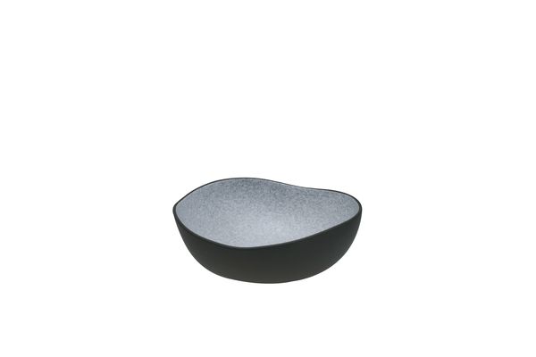 Πιάτο Βαθύ Πορσελάνης Granite Γκρι 18,7×17,5×6,5cm HFA 5414021