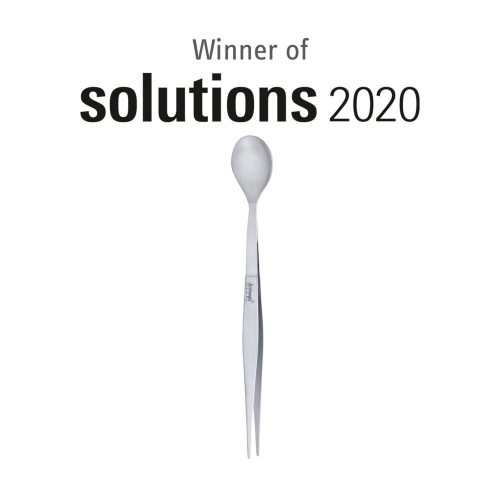 Λαβίδα degustation διπλή 17 εκ. με tasting spoon Triangle Solingen 56493-17  - 1