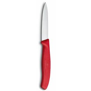 Μαχαίρι Κουζίνας Με Ίσια Λεπίδα 8εκ. Κόκκινο Victorinox 6.7601 - 15930