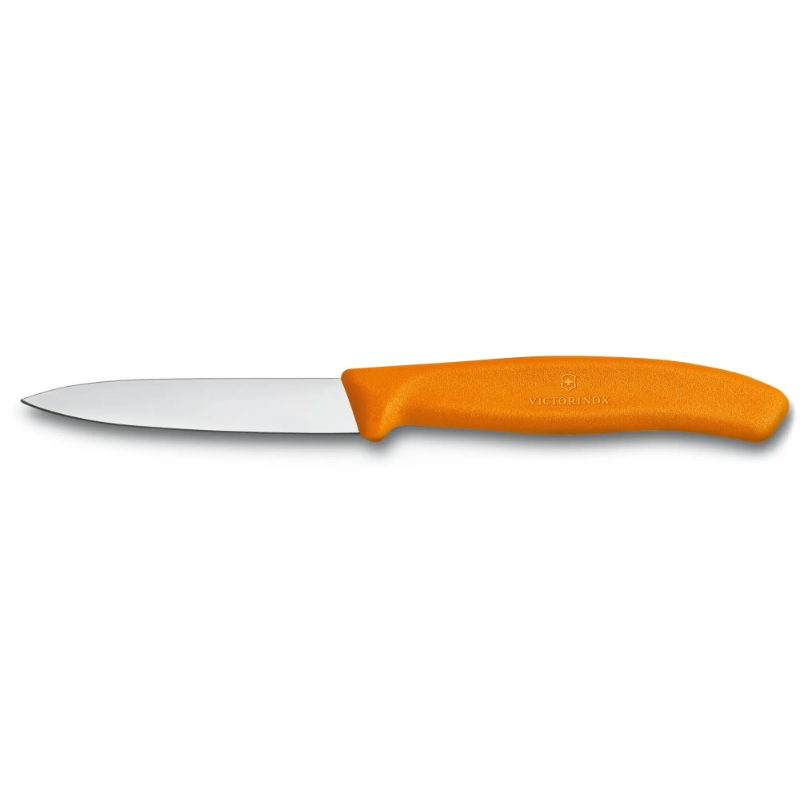 Μαχαίρι Κουζίνας Με ίσια Λάμα 8εκ. Πορτοκαλί Victorinox 6.7606.L119