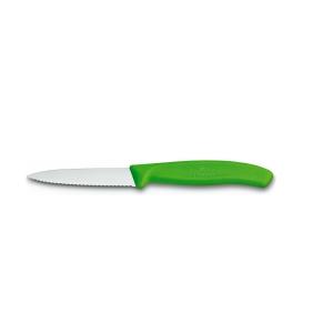Μαχαίρι Κουζίνας Με Οδοντωτή Λεπίδα 8εκ. Πράσινο Victorinox 6.7636.L114 - 15900