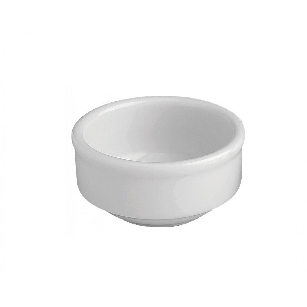 Μπολ Στρογγυλό στοιβαζόμενο λευκό Πορσελάνης Φ6 cm | 3 cm GTSA 60-023406