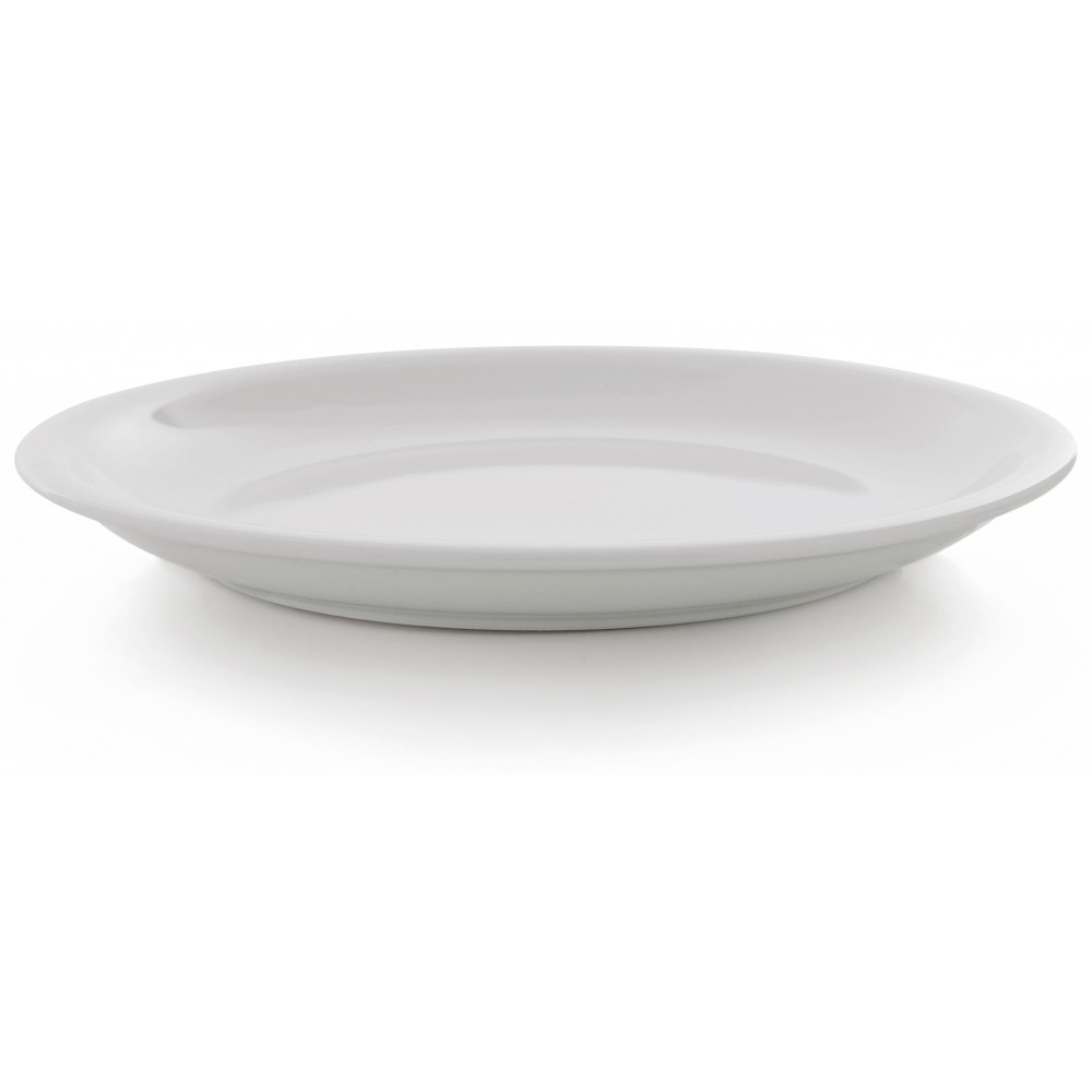 πιάτο ρηχό πορσελάνης άσπρο Φ20cm κουπ GTSA 60-201620