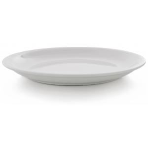 πιάτο ρηχό πορσελάνης άσπρο Φ20cm κουπ GTSA 60-201620 - 30487